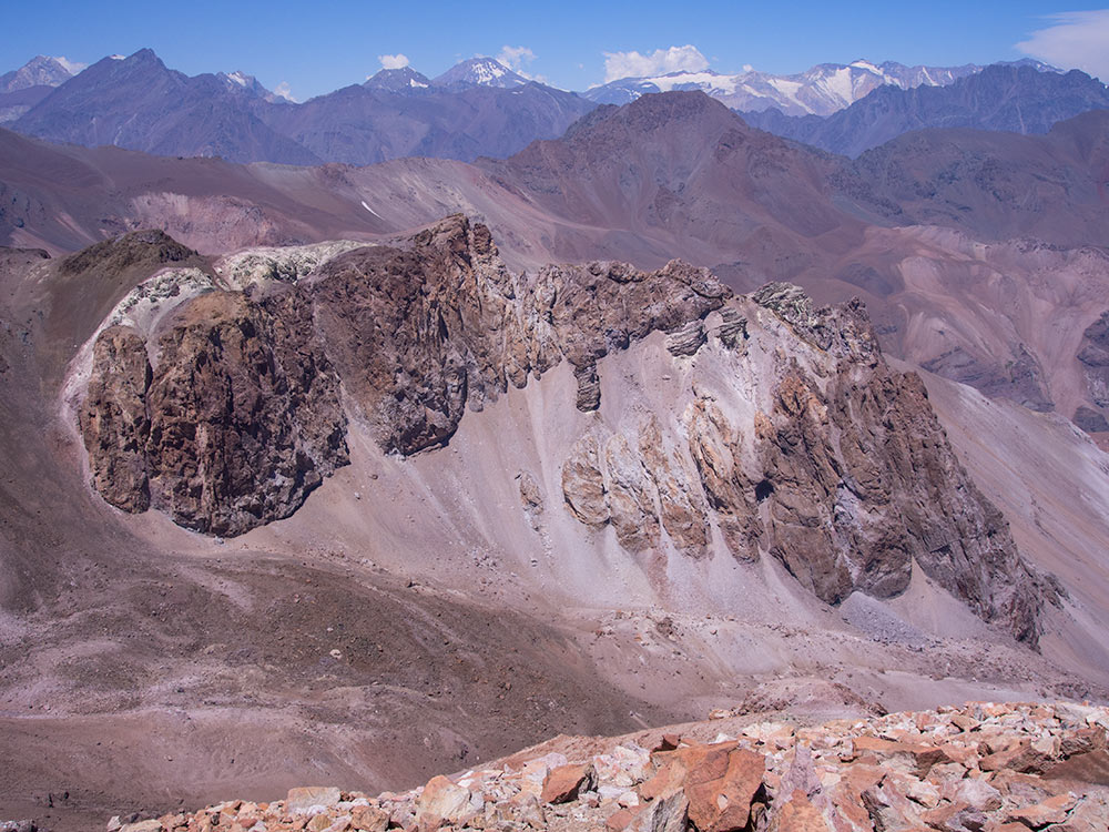 El Pintor ascent - Santiago de Chile outdoors