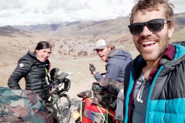 They were two French friends that I shared with for a week in Peru. I enjoyed their company so much during the challenging ups and downs of the vast peruvian mountains